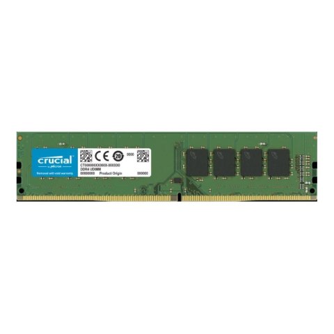 Pamięć DDR4 Crucial 8GB (1x8GB) 3200MHz CL22 1,2V Pamięć DDR4 Crucial 8GB (1x8GB) 3200MHz CL22 1,2V