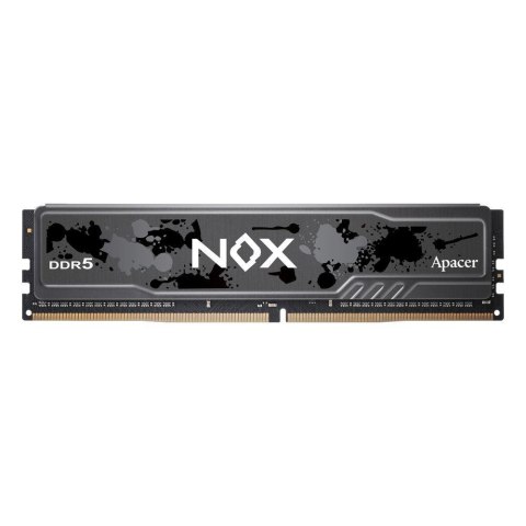 Pamięć DDR5 Apacer NOX 16GB (1x16GB) 5200MHz CL40 1,25V Black Pamięć DDR5 Apacer NOX 16GB (1x16GB) 5200MHz CL40 1,25V Black