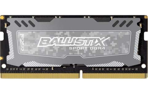 Pamięć SODIMM DDR4 Crucial Ballistix Sport OC 8GB (1x8GB) 2400MHz CL16 1,2V Pamięć SODIMM DDR4 Crucial Ballistix Sport OC 8GB (1x8GB) 2400MHz CL16 1,2V