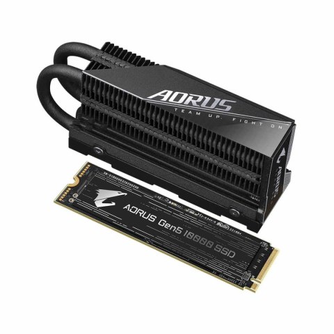 Dysk SSD Gigabyte AORUS Gen5 1000 SSD 2TB M.2 2280 PCIe 5.0 x4 (10000/9500 MB/s) 3D TLC Dysk SSD Gigabyte AORUS Gen5 1000 SSD 2TB M.2 2280 PCIe 5.0 x4 (10000/9500 MB/s) 3D TLC