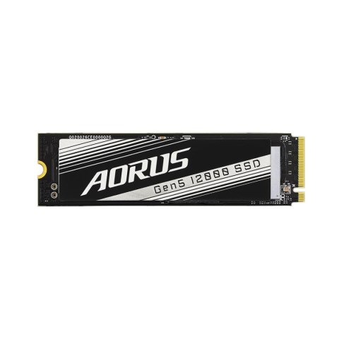 Dysk SSD Gigabyte AORUS Gen5 12000 SSD 2TB M.2 2280 PCIe 5.0 x4 (12400/11800 MB/s) 3D TLC Dysk SSD Gigabyte AORUS Gen5 12000 SSD 2TB M.2 2280 PCIe 5.0 x4 (12400/11800 MB/s) 3D TLC