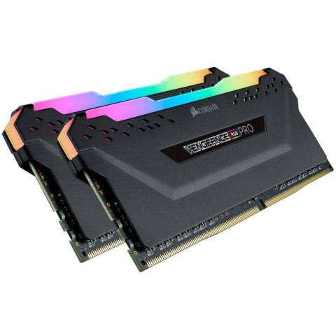 Pamięć DDR4 Corsair Vengeance RGB PRO 32GB (2x16GB) 3200MHz CL16 1,35V Black Pamięć DDR4 Corsair Vengeance RGB PRO 32GB (2x16GB) 3200MHz CL16 1,35V Black