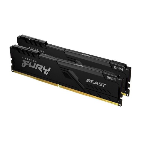 Pamięć DDR4 Kingston Fury Beast 64GB (2x32GB) 3600MHz CL18 1,35V czarna Pamięć DDR4 Kingston Fury Beast 64GB (2x32GB) 3600MHz CL18 1,35V czarna