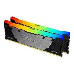 Pamięć DDR4 Kingston Fury Renegade RGB 16GB (2x8GB) 3200MHz CL16 1,35V czarna