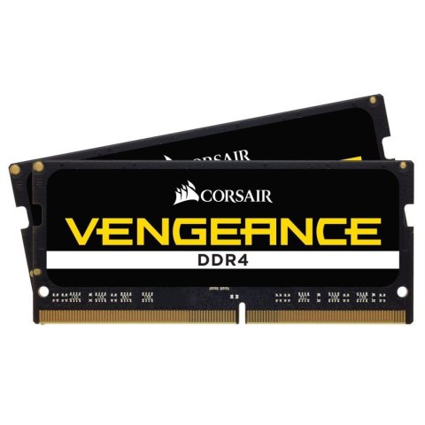 Pamięć SODIMM DDR4 Corsair Vengeance 32GB (2x16GB) 2666MHz CL18 1,20V Pamięć SODIMM DDR4 Corsair Vengeance 32GB (2x16GB) 2666MHz CL18 1,20V