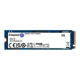 Dysk SSD Kingston NV2 4TB M.2 NVMe PCIe Gen 4.0 x4 (3500/2800 MB/s) 2280