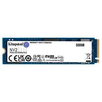 Dysk SSD Kingston NV2 500GB M.2 NVMe PCIe Gen 4.0 x4 (3500/2100 MB/s) 2280 Dysk SSD Kingston NV2 500GB M.2 NVMe PCIe Gen 4.0 x4 (3500/2100 MB/s) 2280