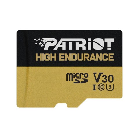 Karta pamięci Patriot EP Series High Endurance MicroSDXC 64GB Class V30 + Adapter Karta pamięci Patriot EP Series High Endurance MicroSDXC 64GB Class V30 + Adapter
