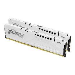 Pamięć DDR5 Kingston FURY Beast 64GB (2x32GB) 6000MHz CL30 1,4V White XMP