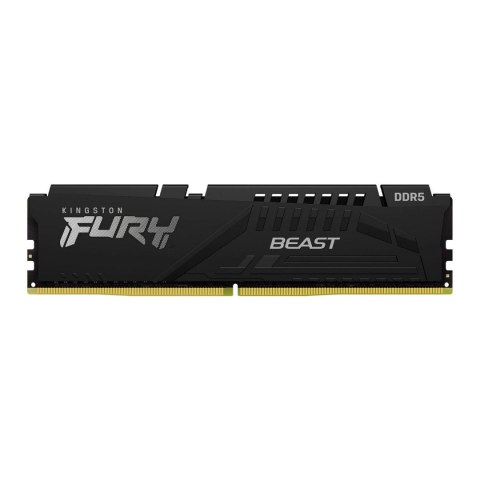 Pamięć DDR5 Kingston FURY Beast 8GB (1x8GB) 5600MHz CL40 1,25V Czarna Pamięć DDR5 Kingston FURY Beast 8GB (1x8GB) 5600MHz CL40 1,25V Czarna