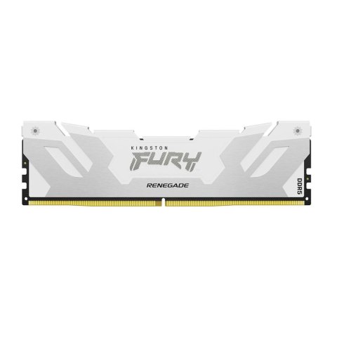 Pamięć DDR5 Kingston FURY Renegade 16GB (1x16GB) 8000MHz CL38 1,45V White Pamięć DDR5 Kingston FURY Renegade 16GB (1x16GB) 8000MHz CL38 1,45V White