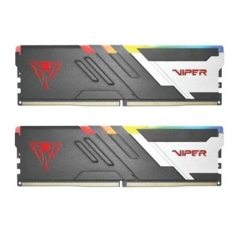 Pamięć DDR5 Patriot Viper VENOM RGB UDIMM Kit 32GB (2x16GB) 6200 MHz CL40 1,1V Pamięć DDR5 Patriot Viper VENOM RGB UDIMM Kit 32GB (2x16GB) 6200 MHz CL40 1,1V