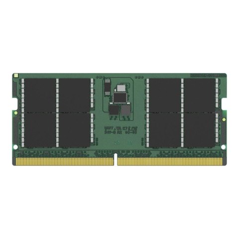 Pamięć SODIMM DDR5 Kingston ValueRAM 32GB (1x32GB) 5200MHz CL42 1,1V Non-ECC Pamięć SODIMM DDR5 Kingston ValueRAM 32GB (1x32GB) 5200MHz CL42 1,1V Non-ECC