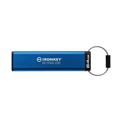 Pendrive Kingston IronKey Keypad 200 64GB USB 3.2 Gen 1 Pendrive Kingston IronKey Keypad 200 64GB USB 3.2 Gen 1