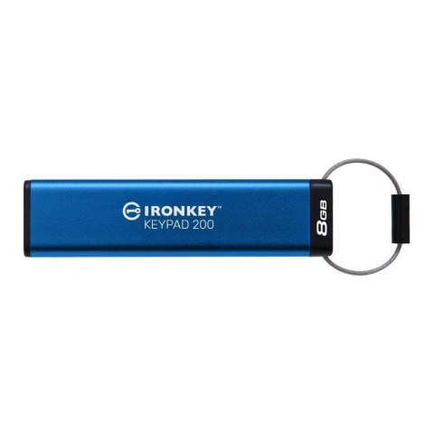 Pendrive Kingston IronKey Keypad 200 8GB USB 3.2 Gen 1 Pendrive Kingston IronKey Keypad 200 8GB USB 3.2 Gen 1