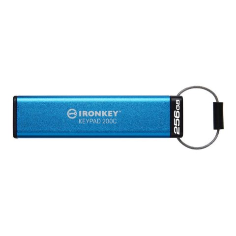 Pendrive Kingston IronKey Keypad 200C 256GB USB 3.2 Gen 1 Type-C Pendrive Kingston IronKey Keypad 200C 256GB USB 3.2 Gen 1 Type-C