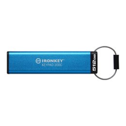 Pendrive Kingston IronKey Keypad 200C 512GB USB 3.2 Gen 1 Type-C