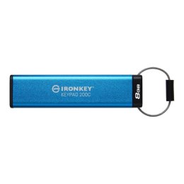Pendrive Kingston IronKey Keypad 200C 8GB USB 3.2 Gen 1 Type-C