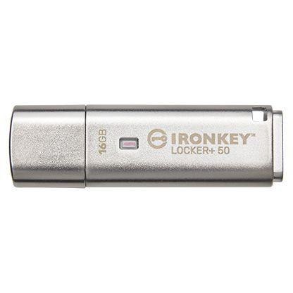 Pendrive Kingston IronKey Locker+ 50 16GB USB 3.2 Gen 1 Pendrive Kingston IronKey Locker+ 50 16GB USB 3.2 Gen 1