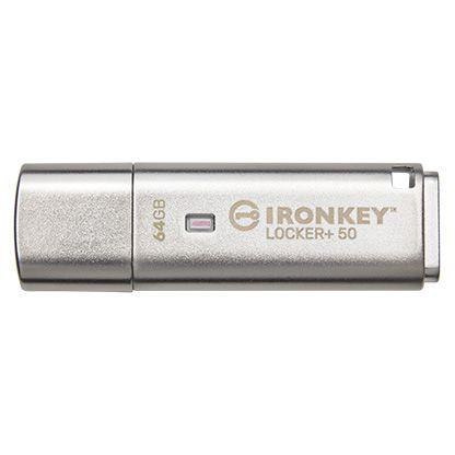 Pendrive Kingston IronKey Locker+ 50 64GB USB 3.2 Gen 1 Pendrive Kingston IronKey Locker+ 50 64GB USB 3.2 Gen 1