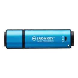 Pendrive Kingston IronKey Vault Privacy 50C 64GB USB 3.2 Gen 1 Type-C