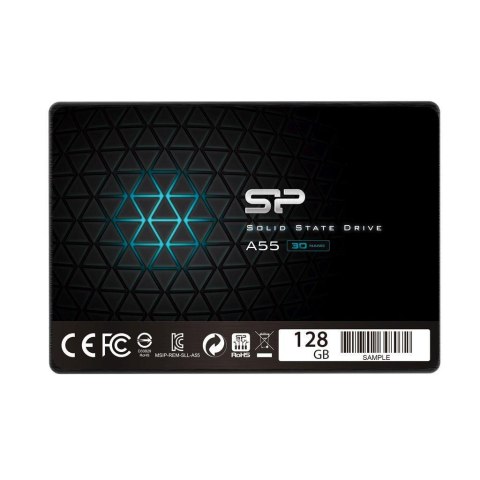 Dysk SSD Silicon Power A55 128GB 2.5" SATA3 (460/360) 3D NAND, 7mm Dysk SSD Silicon Power A55 128GB 2.5" SATA3 (460/360) 3D NAND, 7mm