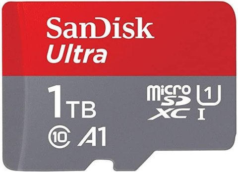 Karta pamięci MicroSDHC SanDisk ULTRA ANDROID 1TB 120MB/s UHS-I Class 10 + adapter Karta pamięci MicroSDHC SanDisk ULTRA ANDROID 1TB 120MB/s UHS-I Class 10 + adapter