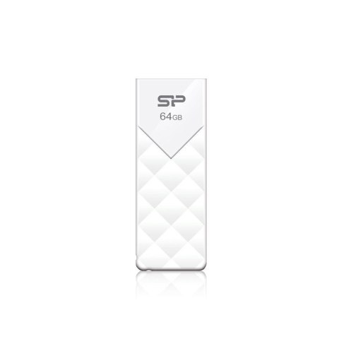 Pendrive Silicon Power 64GB USB 2.0 Ultima U03 Diamond Cut LUX White Pendrive Silicon Power 64GB USB 2.0 Ultima U03 Diamond Cut LUX White