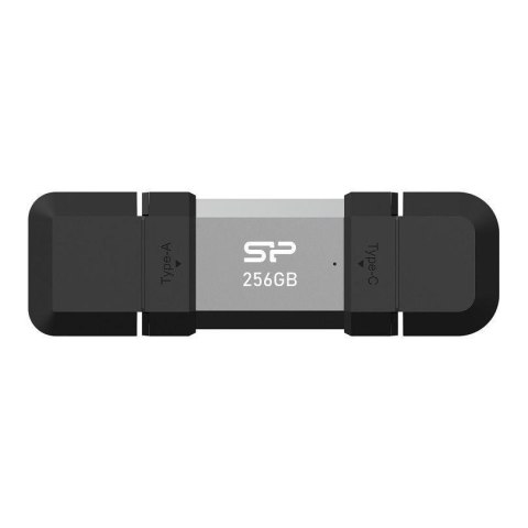 Pendrive Silicon Power Mobile C51 256GB USB-A USB 3.2 Type-C 200MB/s Srebrny Pendrive Silicon Power Mobile C51 256GB USB-A USB 3.2 Type-C 200MB/s Srebrny