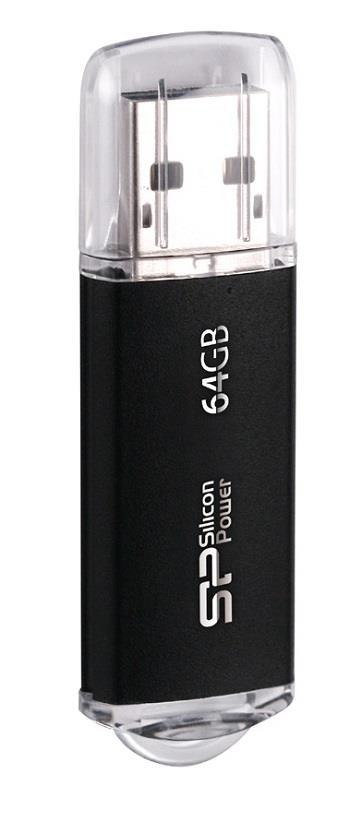 Pendrive Silicon Power Ultima II M01 64GB USB 2.0 kolor czarny ALU Pendrive Silicon Power Ultima II M01 64GB USB 2.0 kolor czarny ALU