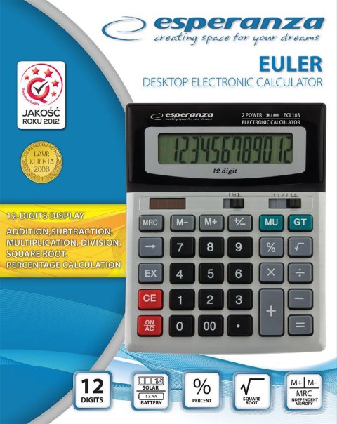 Kalkulator ESPERANZA ECL103 Kalkulator ESPERANZA ECL103