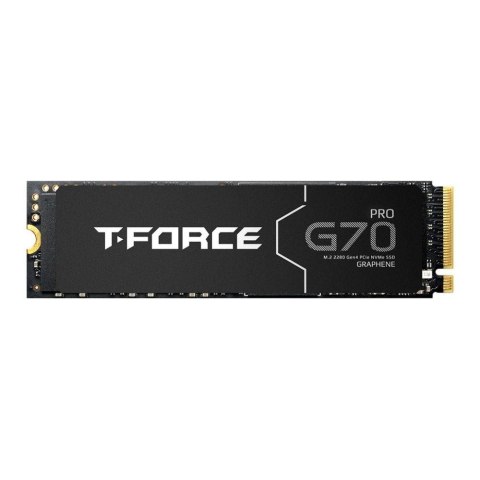 Dysk SSD Team Group T-FORCE G70 Pro 2TB M.2 PCIe NVMe Gen4 x4 (7400/6800) Dysk SSD Team Group T-FORCE G70 Pro 2TB M.2 PCIe NVMe Gen4 x4 (7400/6800)