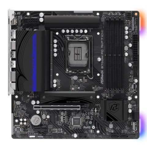 Płyta ASRock B760M PG Riptide /B760/DDR5/SATA3/M.2/USB3.0/PCIe4.0/s.1700/mATX Płyta ASRock B760M PG Riptide /B760/DDR5/SATA3/M.2/USB3.0/PCIe4.0/s.1700/mATX