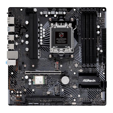 Płyta ASrock B650M PG LIGHTNING WIFI /AMD B650/DDR5/SATA3/M.2/USB3.2/WiFi/BT/PCIe4.0/AM5/mATX Płyta ASrock B650M PG LIGHTNING WIFI /AMD B650/DDR5/SATA3/M.2/USB3.2/WiFi/BT/PCIe4.0/AM5/mATX