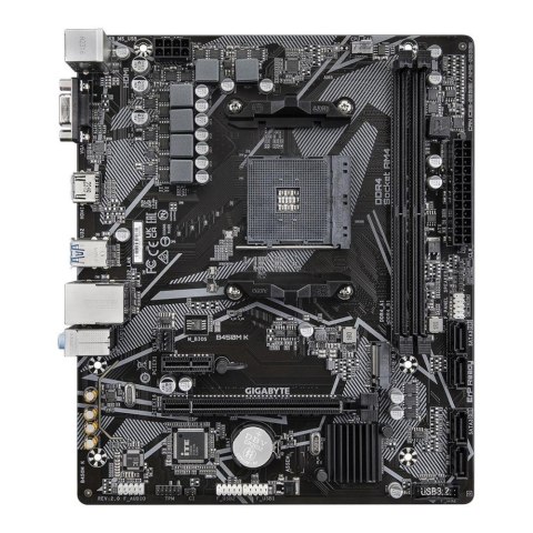 Płyta Gigabyte B450M K (rev. 2.0) /AMD B450/DDR4/SATA3/M.2/USB3.0/PCIe3.0/AM4/mATX Płyta Gigabyte B450M K (rev. 2.0) /AMD B450/DDR4/SATA3/M.2/USB3.0/PCIe3.0/AM4/mATX