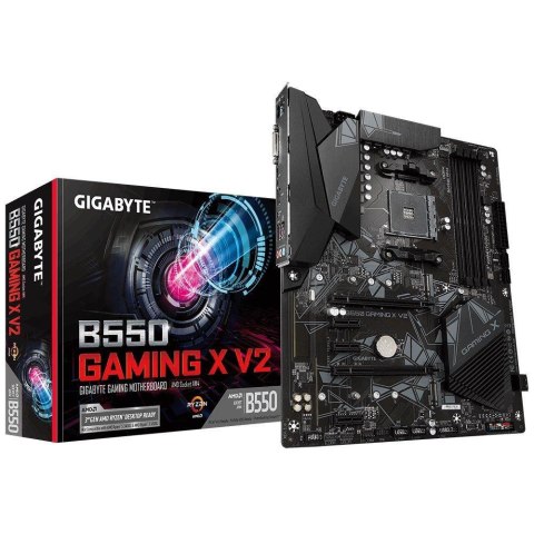 Płyta Gigabyte B550 GAMING X V2 /AMD B550/DDR4/SATA3/M.2/USB3.1/PCIe4.0/AM4/ATX Płyta Gigabyte B550 GAMING X V2 /AMD B550/DDR4/SATA3/M.2/USB3.1/PCIe4.0/AM4/ATX