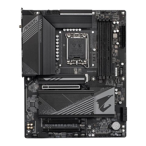 Płyta Gigabyte B760 AORUS ELITE AX (rev. 1.0) /B760/DDR5/SATA3/M.2/USB3.1/PCIe4.0/WiFi/BT/s.1700/ATX Płyta Gigabyte B760 AORUS ELITE AX (rev. 1.0) /B760/DDR5/SATA3/M.2/USB3.1/PCIe4.0/WiFi/BT/s.1700/ATX