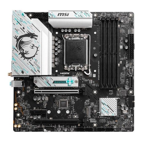 Płyta MSI B760M GAMING PLUS WIFI /B760/DDR5/SATA3/M.2/USB3.1/WiFi/BT/PCIe4.0/s.1700/mATX Płyta MSI B760M GAMING PLUS WIFI /B760/DDR5/SATA3/M.2/USB3.1/WiFi/BT/PCIe4.0/s.1700/mATX