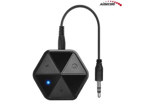 Adapter Bluetooth Audiocore AC815 odbiornik z klipsem HSP, HFP, A2DP, AVRCP Adapter Bluetooth Audiocore AC815 odbiornik z klipsem HSP, HFP, A2DP, AVRCP