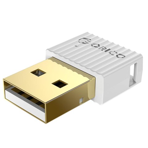 Adapter USB Bluetooth 5.0 Orico BTA-508-WH-BP biały Adapter USB Bluetooth 5.0 Orico BTA-508-WH-BP biały