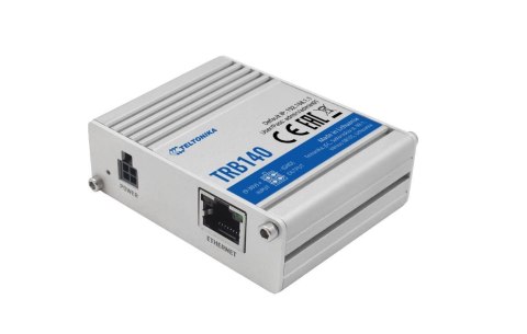 Bramka 4G LTE Teltonika TRB140, 1x SIM, 1x LAN 10/100/1000, 1x micro USB Bramka 4G LTE Teltonika TRB140, 1x SIM, 1x LAN 10/100/1000, 1x micro USB