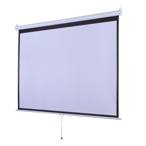 Ekran projekcyjny Silelis ES-2 100" (203x152 cm, 16:9), zwijany Ekran projekcyjny Silelis ES-2 100" (203x152 cm, 16:9), zwijany