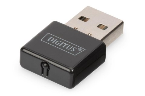 Karta sieciowa mini DIGITUS bezprzewodowa USB 2.0 WiFi 300N 300Mbps Karta sieciowa mini DIGITUS bezprzewodowa USB 2.0 WiFi 300N 300Mbps