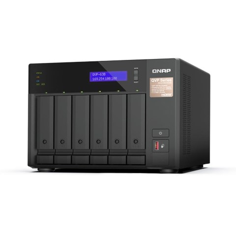 Serwer do monitoringu QNAP QVP-63B Serwer do monitoringu QNAP QVP-63B