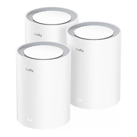 System Mesh Cudy M3000 Wi-Fi 6 AX3000 1xLAN 1xWAN 3-pack System Mesh Cudy M3000 Wi-Fi 6 AX3000 1xLAN 1xWAN 3-pack