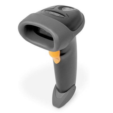 Czytnik kodów kreskowych DIGITUS przewodowy USB-RJ45 2m, 1D i 2D, zgodny z kodami QR, stojak w zestawie Czytnik kodów kreskowych DIGITUS przewodowy USB-RJ45 2m, 1D i 2D, zgodny z kodami QR, stojak w zestawie