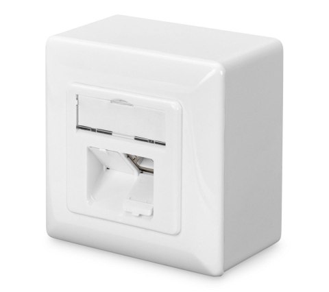 Gniazdo natynkowe DIGITUS 2x RJ45 ekranowane kat. 6 Gniazdo natynkowe DIGITUS 2x RJ45 ekranowane kat. 6