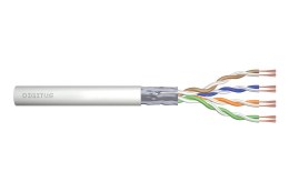 Kabel teleinformatyczny instalacyjny DIGITUS kat.5e, F/UTP, Eca, AWG 24/1, PVC, 100m, szary, karton