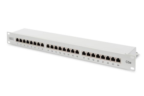 Patch panel DIGITUS 19" 24x RJ45 S/FTP kat. 5e 1U Patch panel DIGITUS 19" 24x RJ45 S/FTP kat. 5e 1U