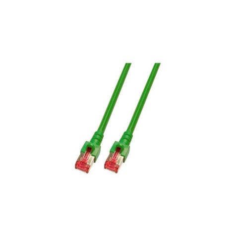Patchcord 100% miedź EFB Cat.6 LSZH S/FTP, 1m, zielony Patchcord 100% miedź EFB Cat.6 LSZH S/FTP, 1m, zielony